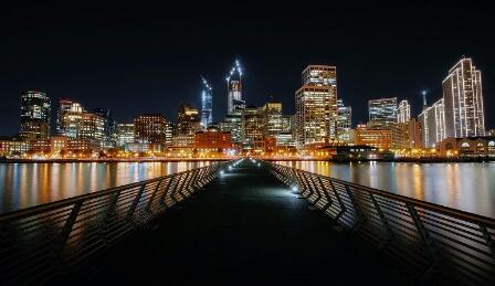 城市亮化工程中，五類常見的夜景照明設計！